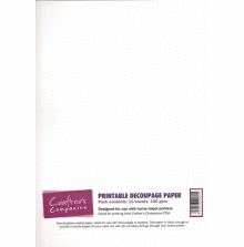 Crafters Companion Printable Decoupage Paper