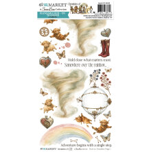 49 And Market Rub-On Transfer Set 6X12 - Chronicles of Oz Blendable