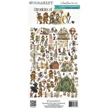 49 And Market Laser Cut Outs - Chronicles of Oz Elements