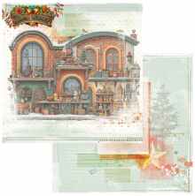 49 And Market Jolly Jingles Cardstock 12X12 - Santa