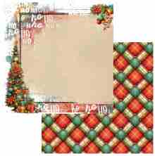 49 And Market Jolly Jingles Cardstock 12X12 - Holidays