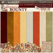 49 And Market Solid Collection Pack 12X12 - Season�s Bounty Solids