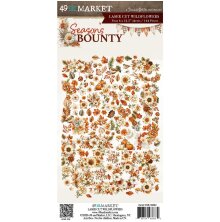 49 And Market Laser Cut Outs - Season�s Bounty Wildflowers