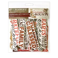 49 And Market Chipboard Set - Season�s Bounty