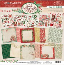49 And Market All-In-One Kit - Santa�s Winter Village