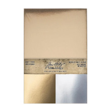 Tim Holtz Idea-ology Kraft Stock Metallic Gold + Silver TH94493
