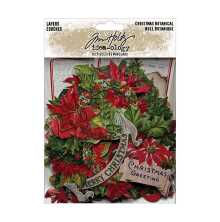 Tim Holtz Idea-ology Layers Botanical Christmas TH94495