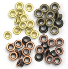 We R Makers Standard Eyelet Sets 60/Pkg - Warm Metal