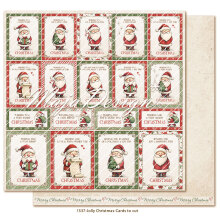 Maja Design Jolly Christmas 12X12 - Cards to cut