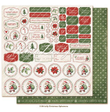Maja Design Jolly Christmas 12X12 - Ephemera