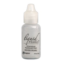 Liquid Pearls Dimensional Pearlescent 18ml - Silver Pearl