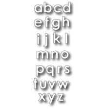 Memory Box Die - Parker Lowercase Alphabet