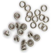 We R Memory Keepers 3/16 Eyelets &amp; Washers 30/Pkg - Nickel