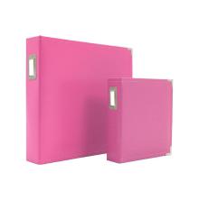Simple Stories Snap Leather Binder 6X8 - Pink