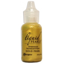 Liquid Pearls Dimensional Pearlescent 18ml - Gold Pearl