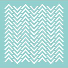 Kaisercraft Template 12X12 - Chevron UTGENDE