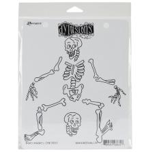 Dylusions Cling Stamps 8.5X7 - Boney Maloney