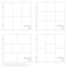 Project Life Page Protectors 12/Pkg - Small Variety Pack 4