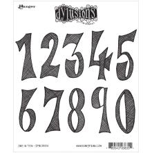 Dylusions Cling Stamps 8.5X7 - One In Ten