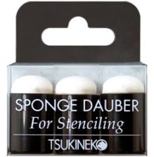 Tsukineko Sponge Daubers 3/Pkg