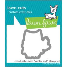 Lawn Fawn Dies - Winter Owl LF580