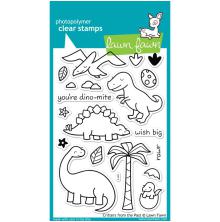Lawn Fawn Clear Stamps 4X6 - Critters From The Past LF602