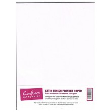 Crafters Companion Satin Finish Printer Paper A4 50/Pkg UTGENDE