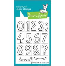 Lawn Fawn Clear Stamps 3X4 - Quinns 123s LF392