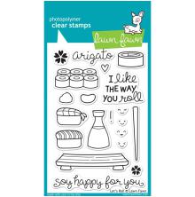 Lawn Fawn Clear Stamps 4X6 - Lets Roll LF606