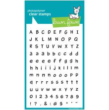 Lawn Fawn Clear Stamps 4X6 - Harolds ABCs LF317