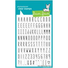 Lawn Fawn Clear Stamps 4X6 - Milos ABCs LF559