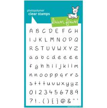 Lawn Fawn Clear Stamps 4X6 - Jessies ABCs LF319