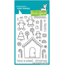 Lawn Fawn Clear Stamps 4X6 - Sweet Christmas LF426