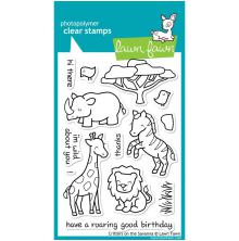 Lawn Fawn Clear Stamps 4X6 - Critters On The Savanna LF448