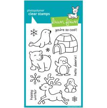 Lawn Fawn Clear Stamps 4X6 - Critters In The Snow LF312