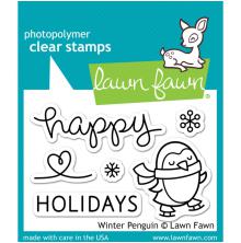 Lawn Fawn Clear Stamps 2X3 - Winter Penguin LF727