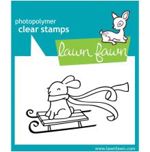Lawn Fawn Clear Stamps 2X3 - Winter Bunny LF327
