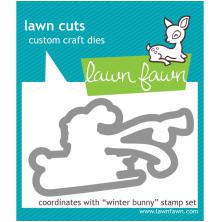 Lawn Fawn Dies - Winter Bunny LF581