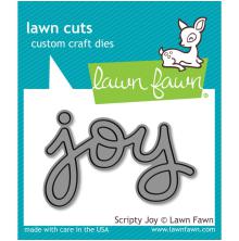 Lawn Fawn Dies - Scripty Joy LF774