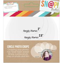 Simple Stories Snap Photo Crops 5/Pkg - Circle