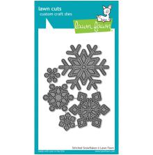 Lawn Fawn Dies - Stitched Snowflakes LF775
