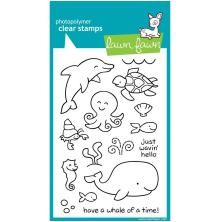Lawn Fawn Clear Stamps 4X6 - Critters In The Sea LF311