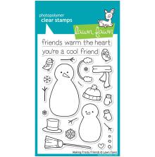 Lawn Fawn Clear Stamps 4X6 - Making Frosty Friends LF362