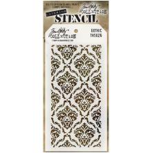 Tim Holtz Layered Stencil 4.125X8.5 - Gothic THS026