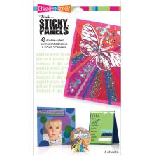 Stampendous Sticky Panels 4.25X5.5 4/Pkg UTGENDE