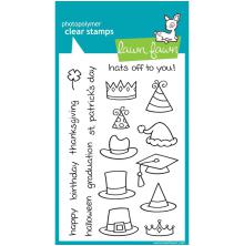 Lawn Fawn Clear Stamps 4X6 - Hats Off To You LF313