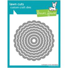 Lawn Fawn Dies - Scallop Circle Stackables LF523