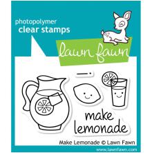 Lawn Fawn Clear Stamps 3X2 - Make Lemonade