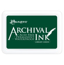 Ranger Archival Ink Pad - Library Green