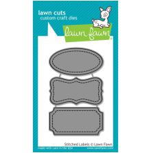 Lawn Fawn Dies - Stitched Labels LF858